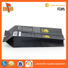 FDA approved customized printing side gusset aluminum foil coffee bag wholesale 250g